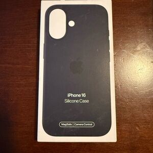 Apple iPhone 16 Silicone Case - Dark Gray